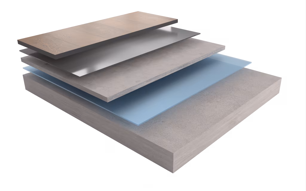 Renoplan 06 Laying damp substrate Plurafilm
